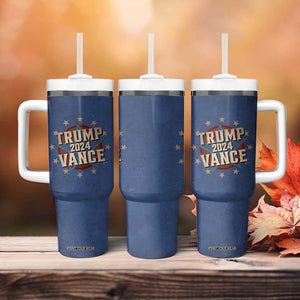 Trump Vance 2024 Tumbler With Handle Stand With Trump US President Election TB09 Print Your Wear