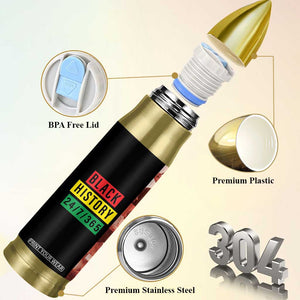 Black Pride Bullet Tumbler Black History 24/7/365 Melanin Civil Rights Leaders TB09 Print Your Wear