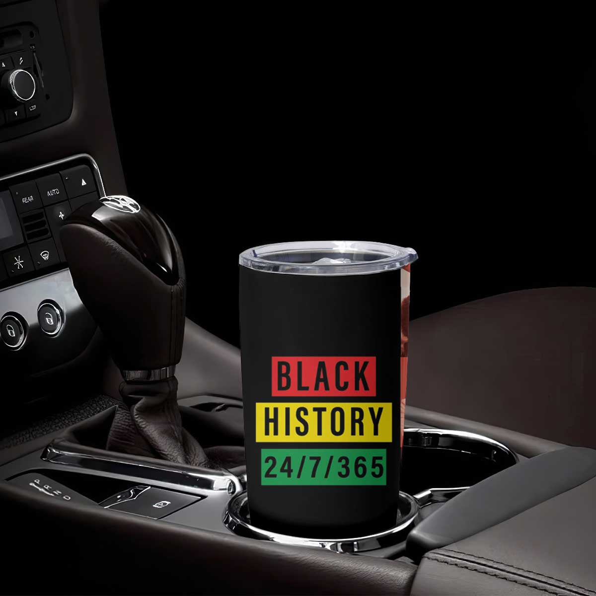 Black Pride Tumbler Cup Black History 24/7/365 Melanin Civil Rights Leaders TB09 Print Your Wear