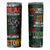 Black History Leaders Skinny Tumbler MLK Malcolm X Obama Nelson Civil Rights Leaders Melanin African Pride TB09 Black Pride Print Your Wear