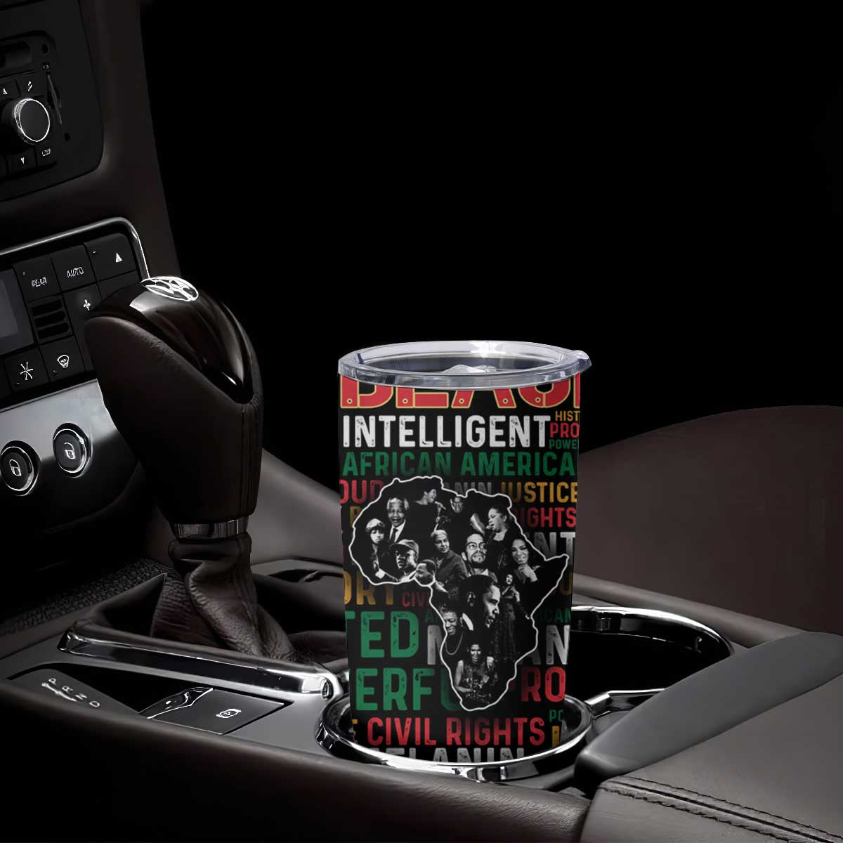 Black History Leaders Tumbler Cup MLK Malcolm X Obama Nelson Civil Rights Leaders Melanin African Pride TB09 Print Your Wear