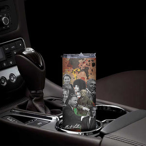 Black History Skinny Tumbler MLK Obama Kamala Malcolm X Harriet James Baldwin Black Pride TB09 Print Your Wear