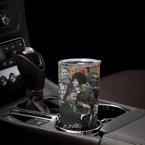 Black History Tumbler Cup MLK Obama Kamala Malcolm X Harriet James Baldwin Black Pride TB09 Print Your Wear