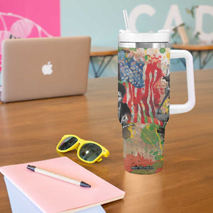Black History Tumbler With Handle MLK Obama Kamala Malcolm X Harriet James Baldwin Black Pride TB09 Print Your Wear