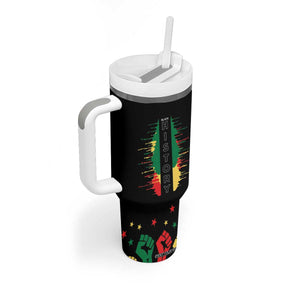 Black History Tumbler With Handle Dream Like Martin Lead Like Harriet Fight Like Malcolm Black Pride TB09 Print Your Wear
