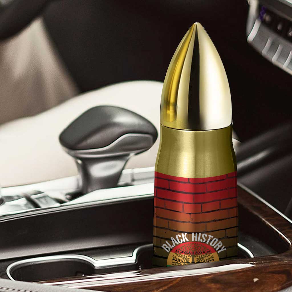 Black History Bullet Tumbler Learn It Live It Make It 365 Days A Year TB09 Print Your Wear