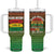 Black History Tumbler With Handle Learn It Live It Make It 365 Days A Year TB09 One Size: 40 oz Pan-African Print Your Wear
