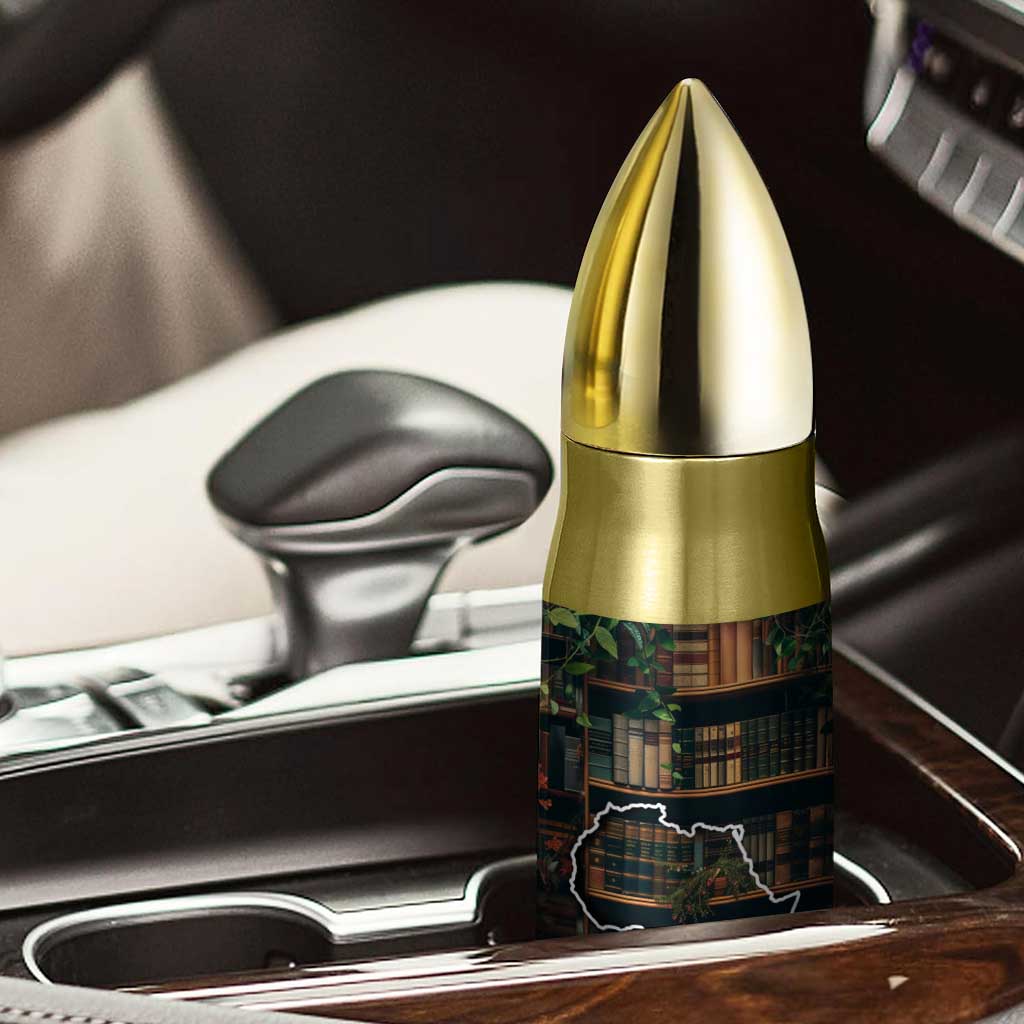 Black Educator Bullet Tumbler Education Is Freedom Bookish Black History TB09 Print Your Wear