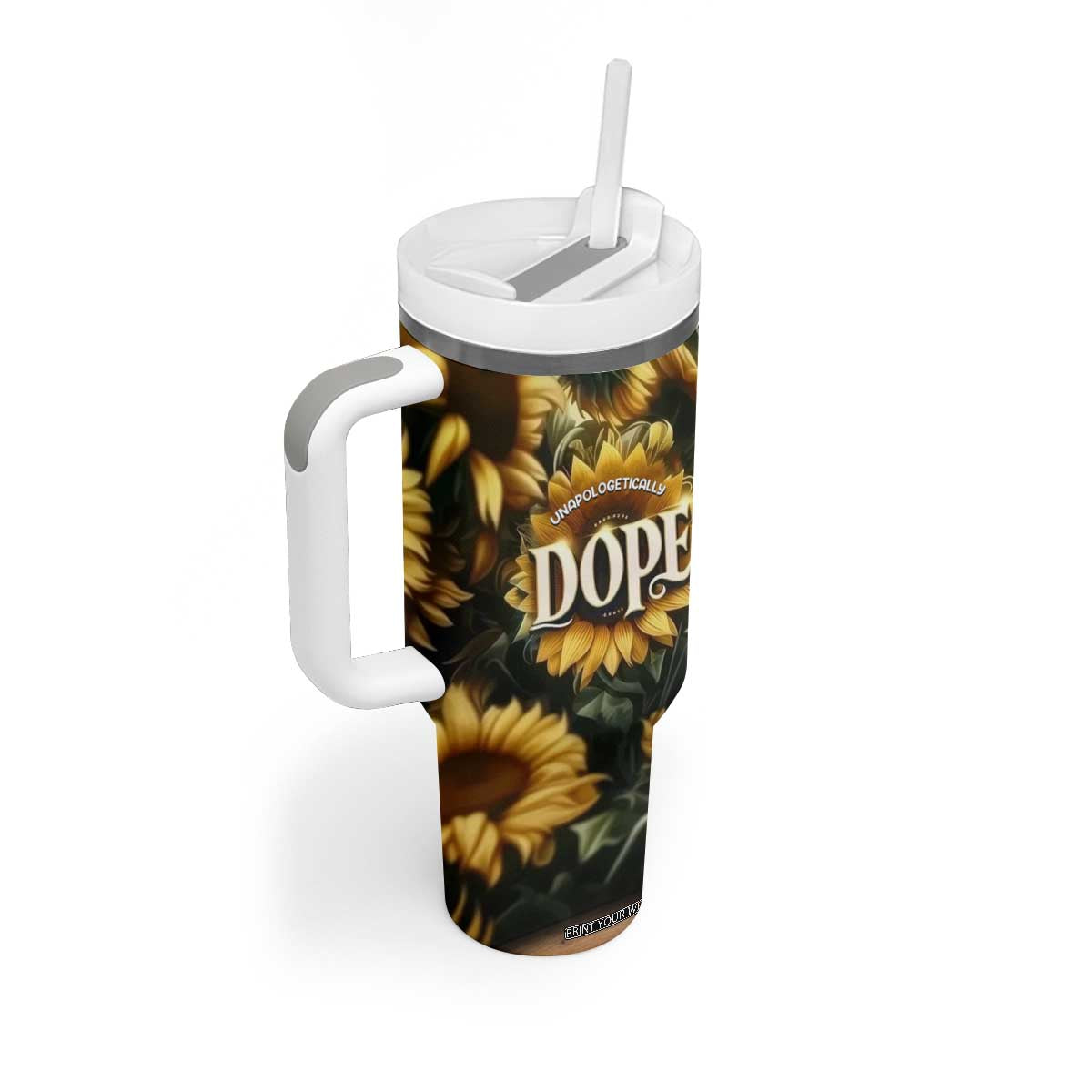 Black Women Tumbler With Handle Unapologetically Dope Pretty Melanin Pride TB09 Print Your Wear