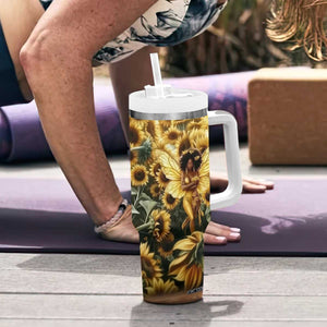 Black Women Tumbler With Handle Unapologetically Dope Pretty Melanin Pride TB09 Print Your Wear