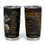 Black Women Inspire Tumbler Cup African Queen Beautiful Victorious Enough Gift For Her TB09 Black Gold Print Your Wear