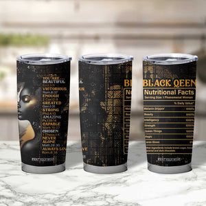 Black Women Inspire Tumbler Cup African Queen Beautiful Victorious Enough Gift For Her TB09 Print Your Wear
