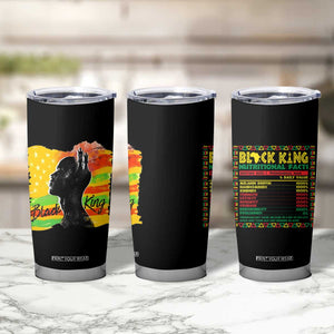 Black King Tumbler Cup African American Man Pride Gift for Him TB09 Print Your Wear
