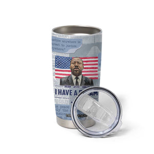 Martin Luther King Jr. Tumbler Cup I Have A Dream Like King Civil Rights Leaders Black Pride TB09 Print Your Wear