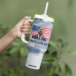 Martin Luther King Jr. Tumbler With Handle I Have A Dream Like King Civil Rights Leaders Black Pride TB09 Print Your Wear