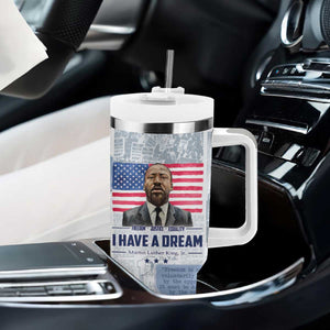 Martin Luther King Jr. Tumbler With Handle I Have A Dream Like King Civil Rights Leaders Black Pride TB09 Print Your Wear
