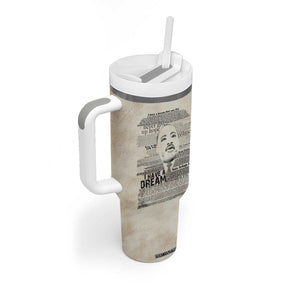 Martin Luther King Jr. Tumbler With Handle I Have A Dream Civil Rights Leader American Flag TB09 Print Your Wear