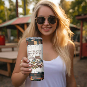 Book Lover Skinny Tumbler Just A Girl Who Loves Books TB09 Print Your Wear