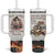 Book Lover Tumbler With Handle Just A Girl Who Loves Books TB09 One Size: 40 oz Beige Print Your Wear