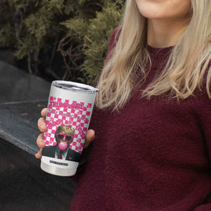 Trump Girl Tumbler Cup Pink Trump Take America Back Patriotic TB09 Print Your Wear
