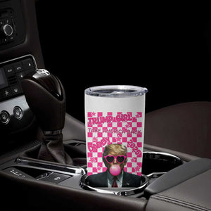 Trump Girl Tumbler Cup Pink Trump Take America Back Patriotic TB09 Print Your Wear