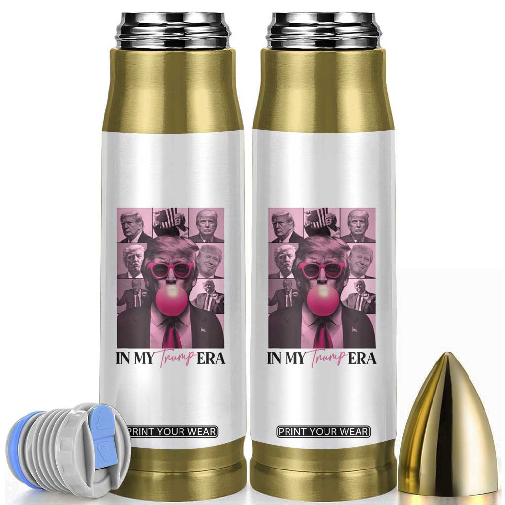Trump Girl Era Bullet Tumbler Pink Trump Bubble Gum TB09 White Print Your Wear