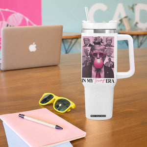 Trump Girl Era Tumbler With Handle Pink Trump Bubble Gum TB09 Print Your Wear