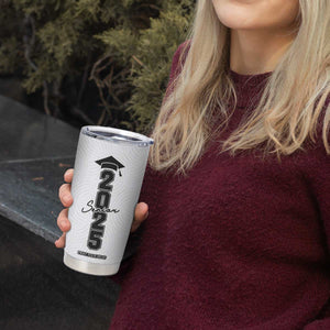 Personalized Graduation Gifts Tumbler Cup Custom Name Seniors 2025 TB09 Print Your Wear