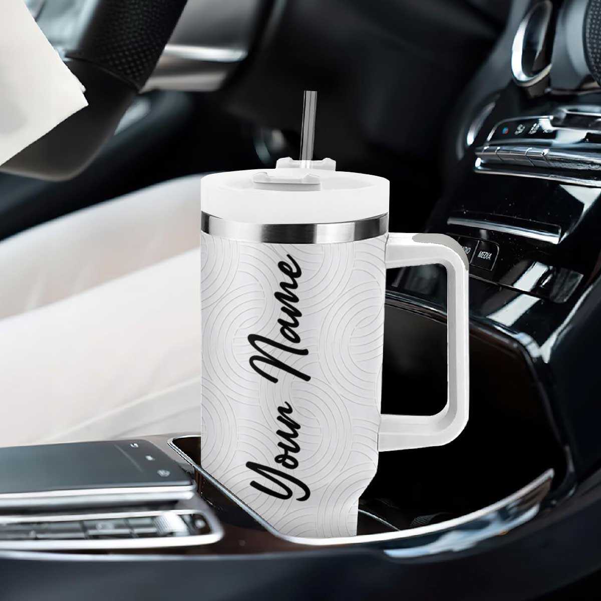 Personalized Graduation Gifts Tumbler With Handle Custom Name Seniors 2025 TB09 Print Your Wear