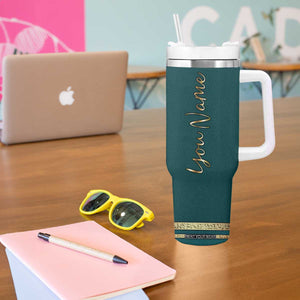 Personalized Graduation Gifts Tumbler With Handle Custom Name Class Of 2025 Let The Adventure Begin TB09 Print Your Wear