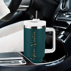 Personalized Graduation Gifts Tumbler With Handle Custom Name Class Of 2025 Let The Adventure Begin TB09 Print Your Wear