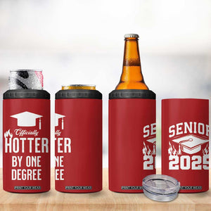 Funny Graduation Gifts 4 in 1 Can Cooler Tumbler Officially Hotter By One Degree TB09 Print Your Wear