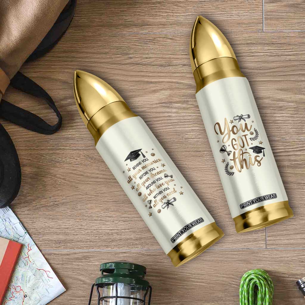 Graduation Gifts Bullet Tumbler Congrats You Did It Class Of 2025 TB09 Print Your Wear