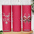 Personalized Christmas Skinny Tumbler Custom Name Cute Reindeer Girly Bow TB09 Print Your Wear