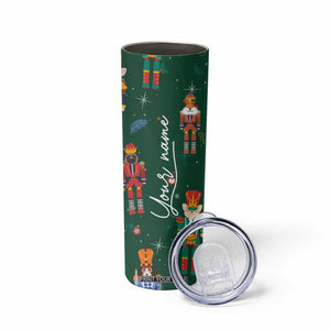 Personalized Christmas Nutcracker Skinny Tumbler Custom Name Funny Nutcracker Dog TB09 Print Your Wear