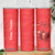 Personalized Coquette Christmas Skinny Tumbler Custom Name Cherry Bow Je T'aime TB09 Print Your Wear