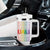 Harris Supporter Tumbler With Handle Kamala LGBTQ Rights Rainbow TB09 Print Your Wear