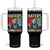 Funny Trump Tumbler With Handle Haters Gonna Hate Middle Finger TB09 One Size: 40 oz Black Print Your Wear