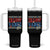 Trump Vance 2024 Tumbler With Handle Take America Back President Election Retro Groovy TB09 One Size: 40 oz Black Print Your Wear