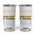 Gay Pride Tumbler Cup LGBTQ Rainbow Flag TB09 White Print Your Wear