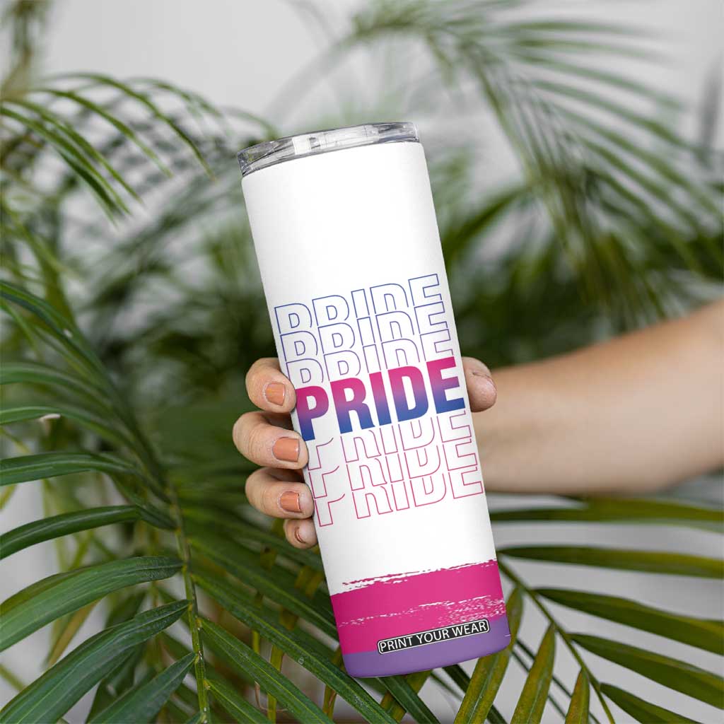 Lesbian Pride Skinny Tumbler LGBTQ Les Flag TB09 Print Your Wear