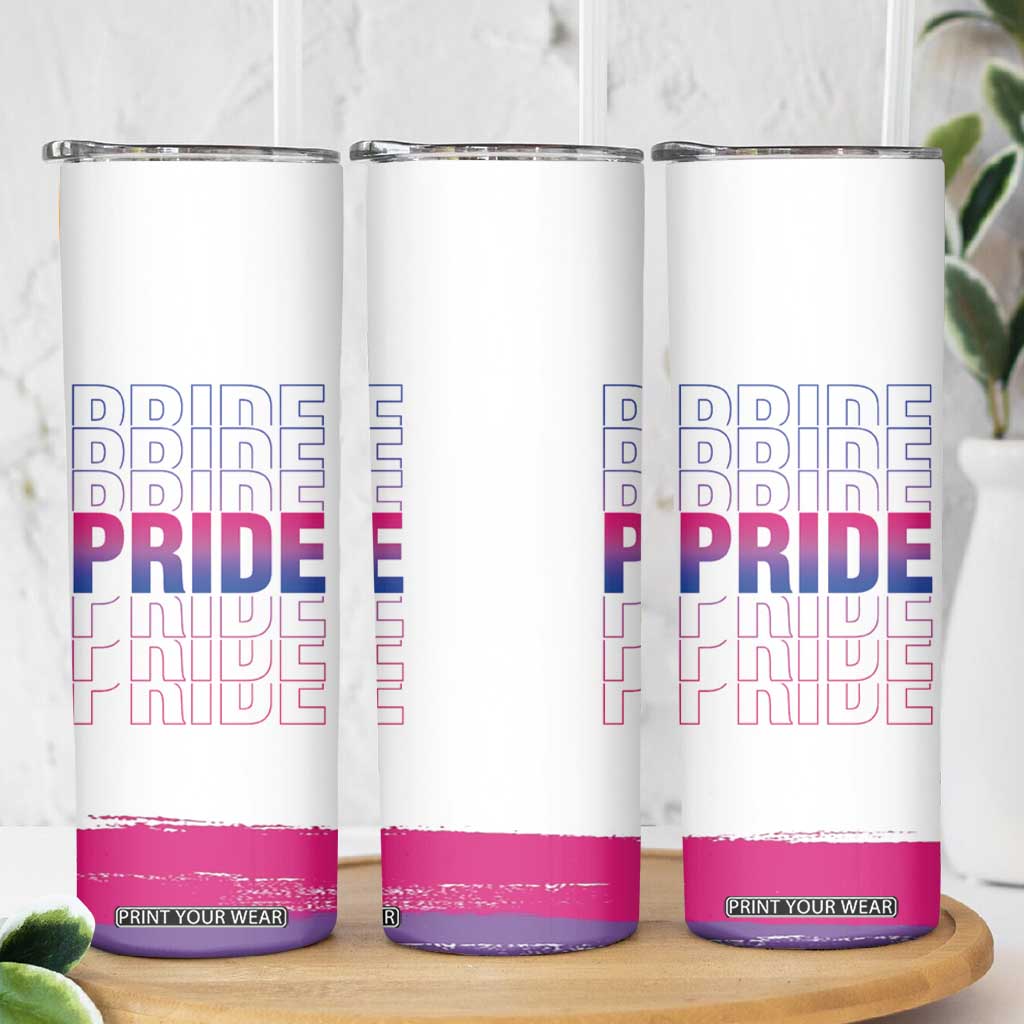 Lesbian Pride Skinny Tumbler LGBTQ Les Flag TB09 Print Your Wear
