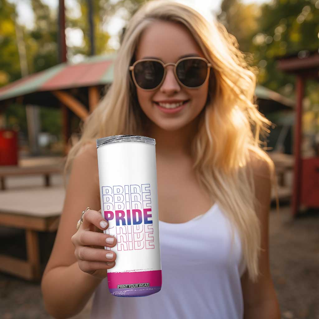 Lesbian Pride Skinny Tumbler LGBTQ Les Flag TB09 Print Your Wear