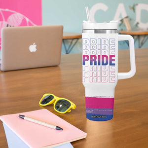 Lesbian Pride Tumbler With Handle LGBTQ Les Flag TB09 Print Your Wear