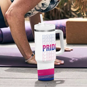 Lesbian Pride Tumbler With Handle LGBTQ Les Flag TB09 Print Your Wear