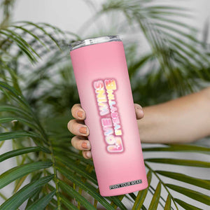 LGBT Pride Skinny Tumbler Love Wins Everytime Rainbow TB09 Print Your Wear