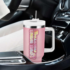 LGBT Pride Tumbler With Handle Love Wins Everytime Rainbow TB09 Print Your Wear