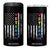 LGBT Veteran 4 in 1 Can Cooler Tumbler American Flag Rainbow Military Army TB09 One Size: 16 oz Black Print Your Wear