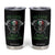 Mexican Dad Tumbler Cup El Papa Mas Chingon Mexico Father's Day TB09 Black Print Your Wear