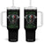 Mexican Dad Tumbler With Handle El Papa Mas Chingon Mexico Father's Day TB09 One Size: 40 oz Black Print Your Wear